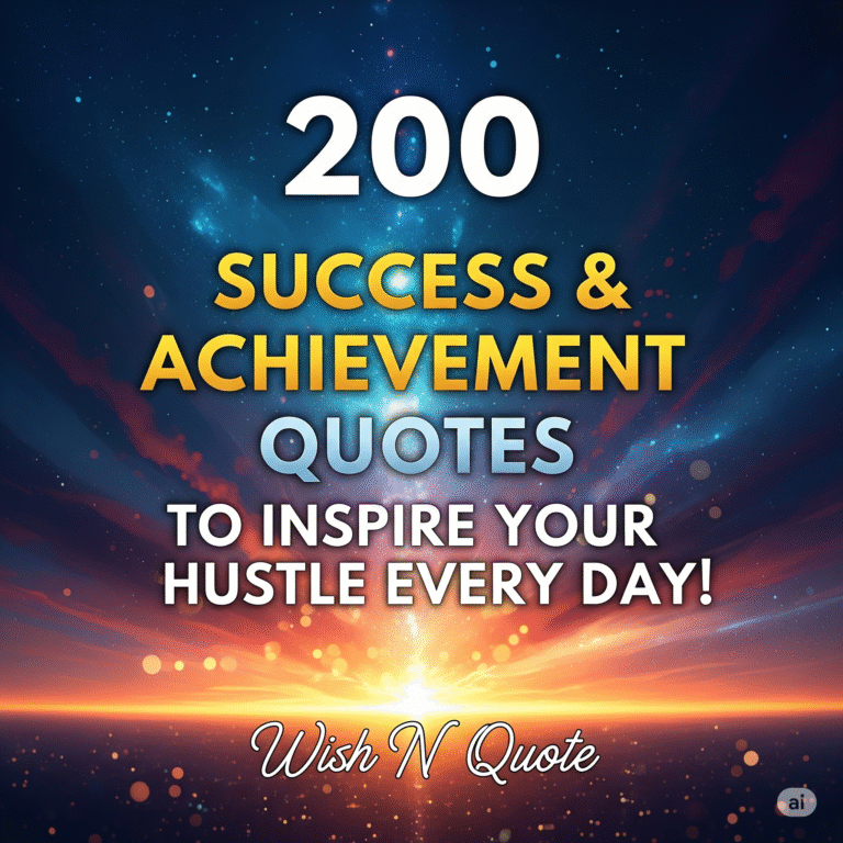 Success and Achievement Motivational Quotes